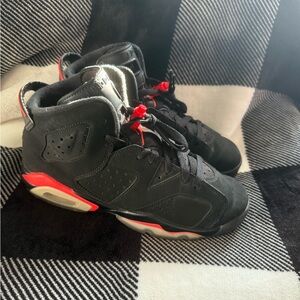 Jordan Black and Red Men's Shoes